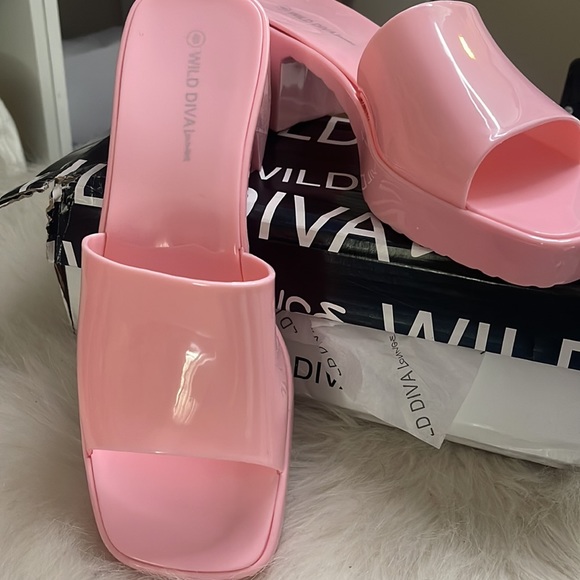 BABY PINK MULES - Picture 4 of 8